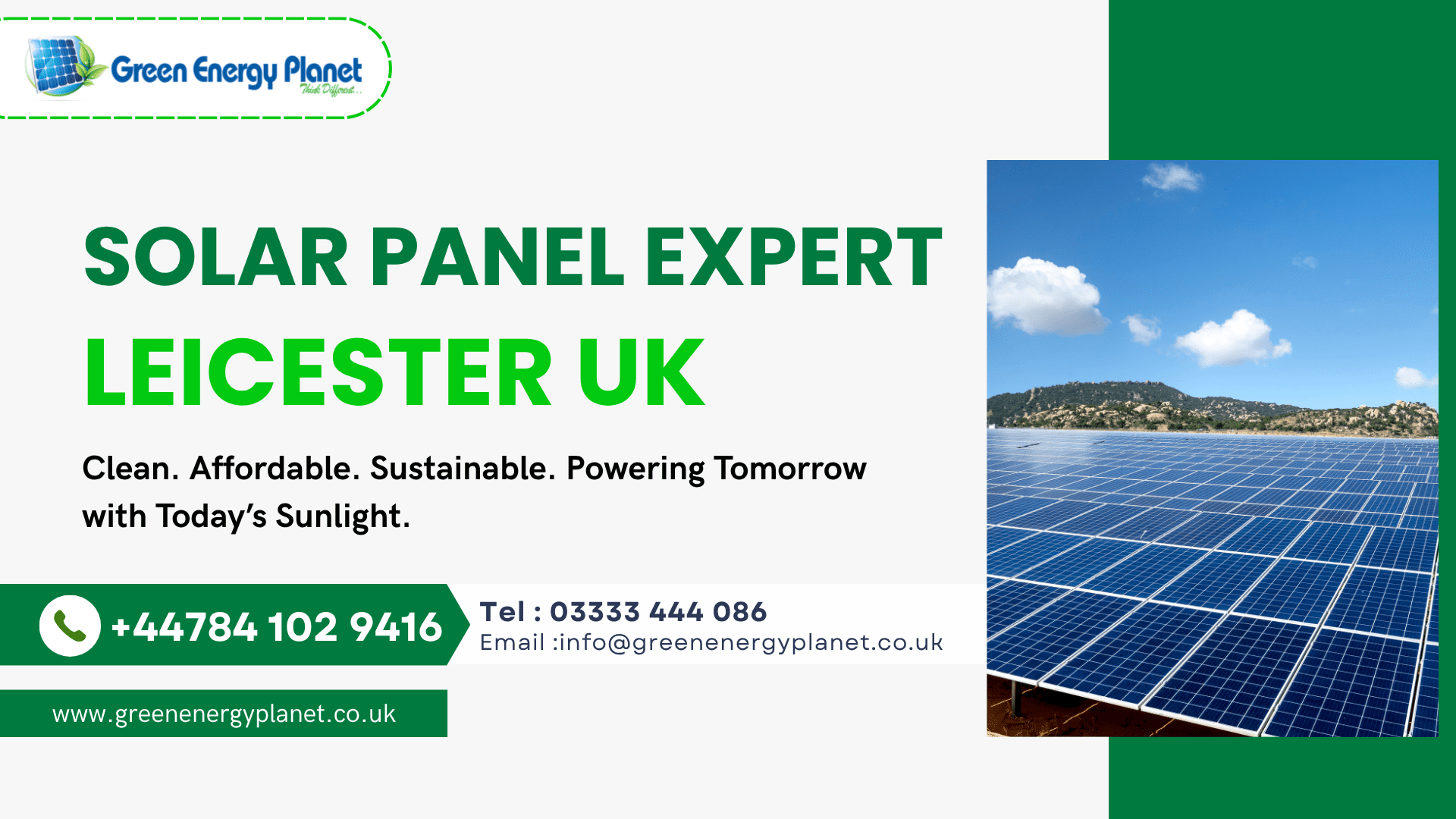 Solar Panel Expert Leicester UK